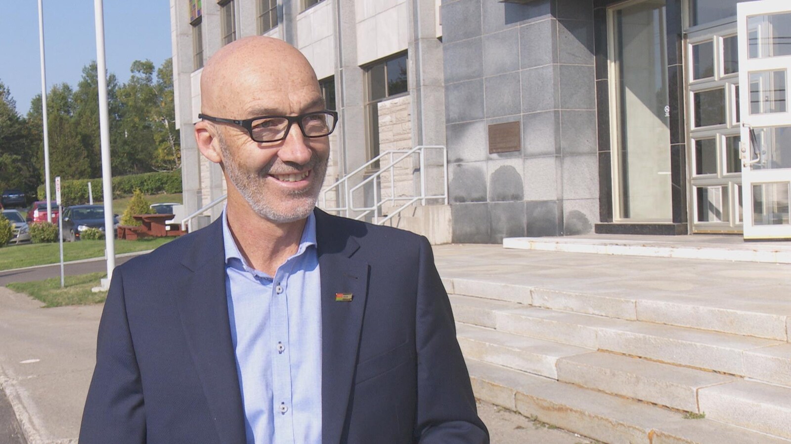 Le maire a fait un aller-retour de près de 660 kilomètres entre Rimouski et New Carlisle.