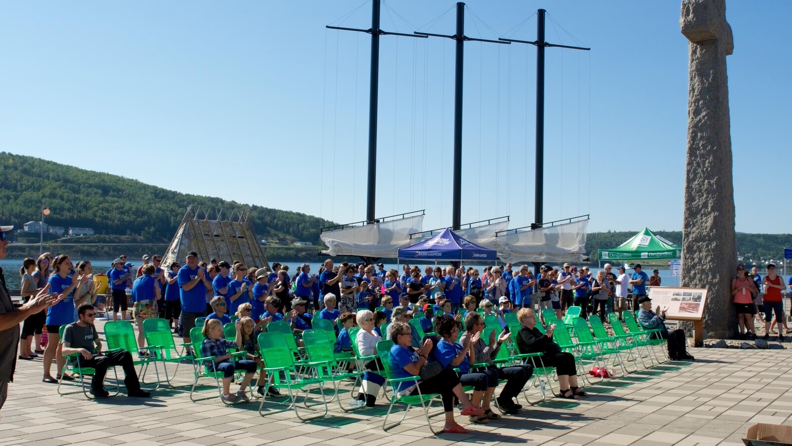 La première Marche du rein à Gaspé