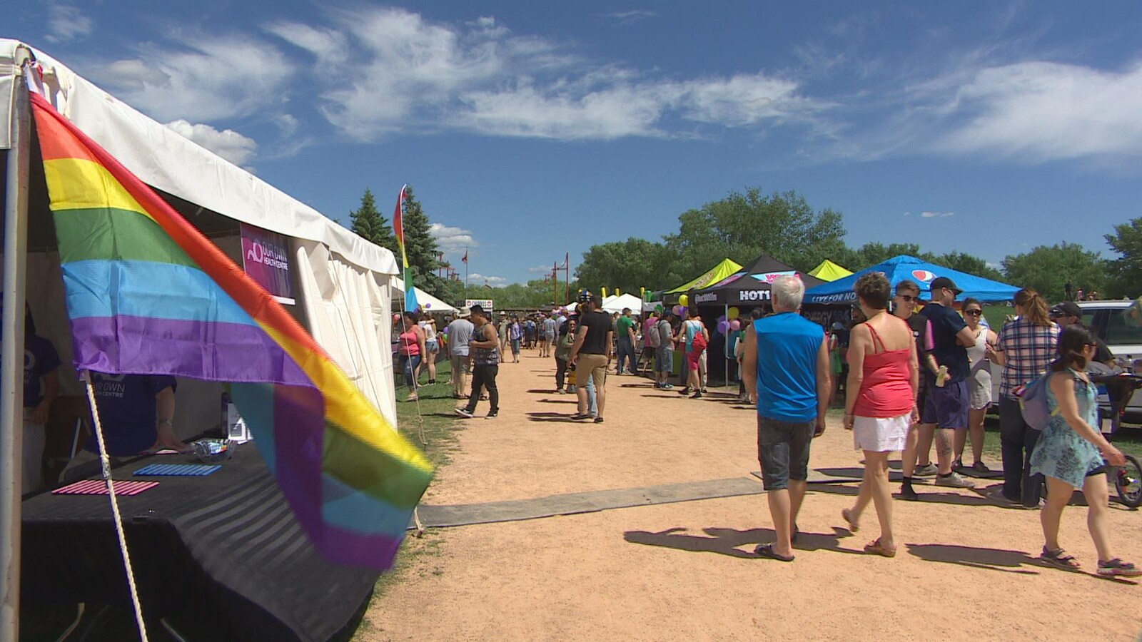 La première Marche transgenre s'est tenue à Winnipeg samedi 3 juin.