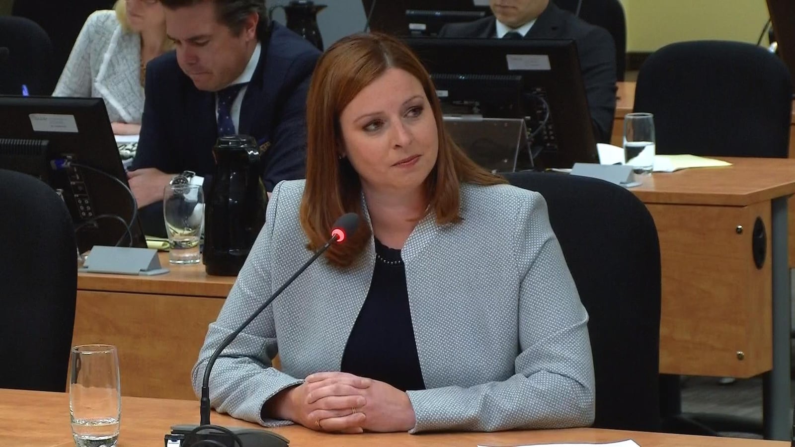 Marie-Maude Denis devant la commission Chamberland