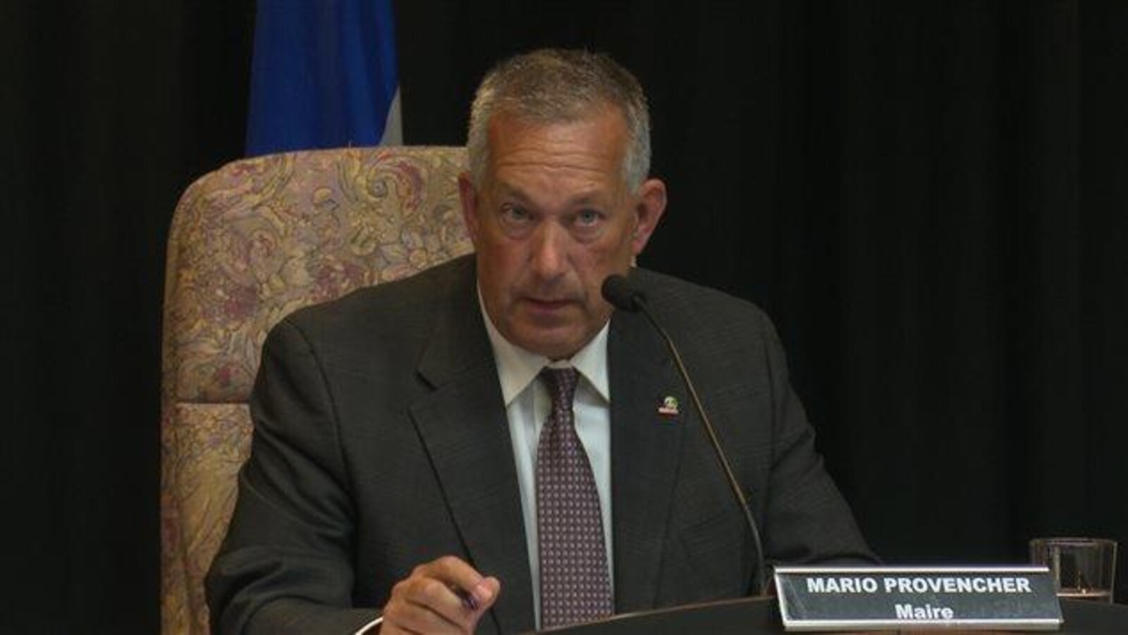 Le maire de Rouyn-Noranda, Mario Provencher