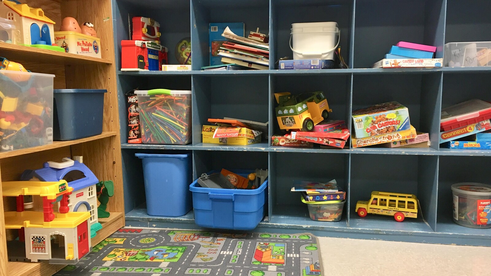 Une classe de maternelle quatre ans.