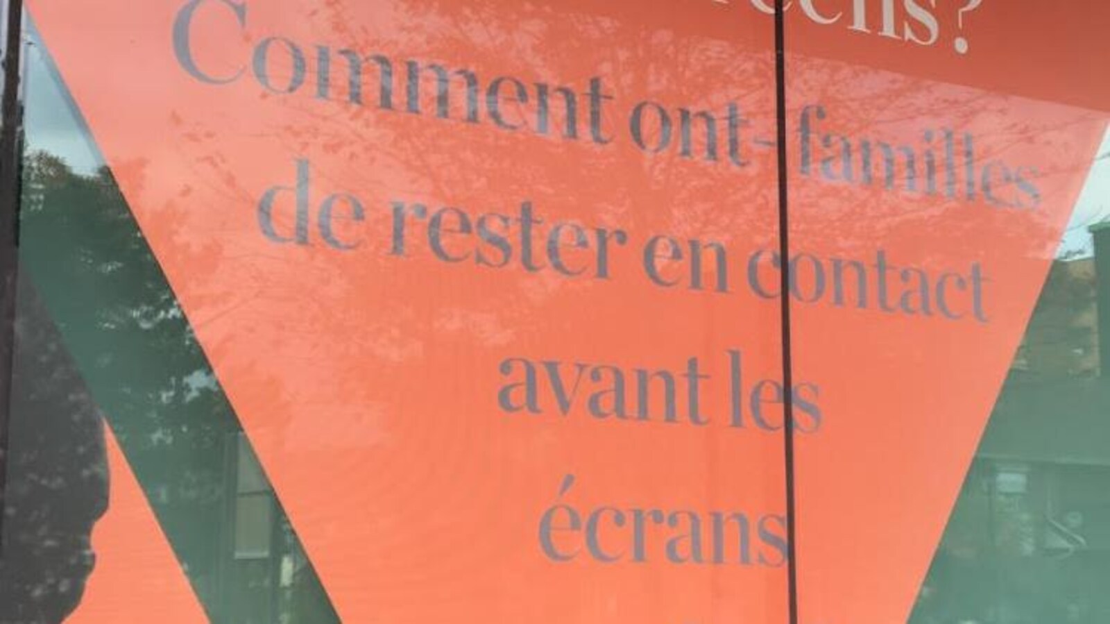 Un message en français pas très clair