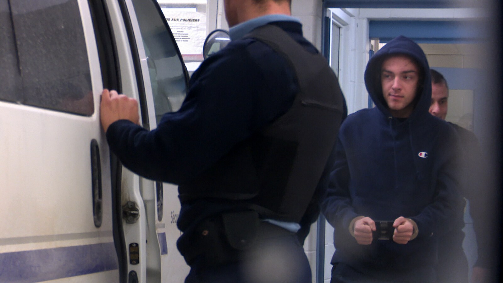 Maxim Roy a comparu au palais de justice de Rivière-du-Loup.