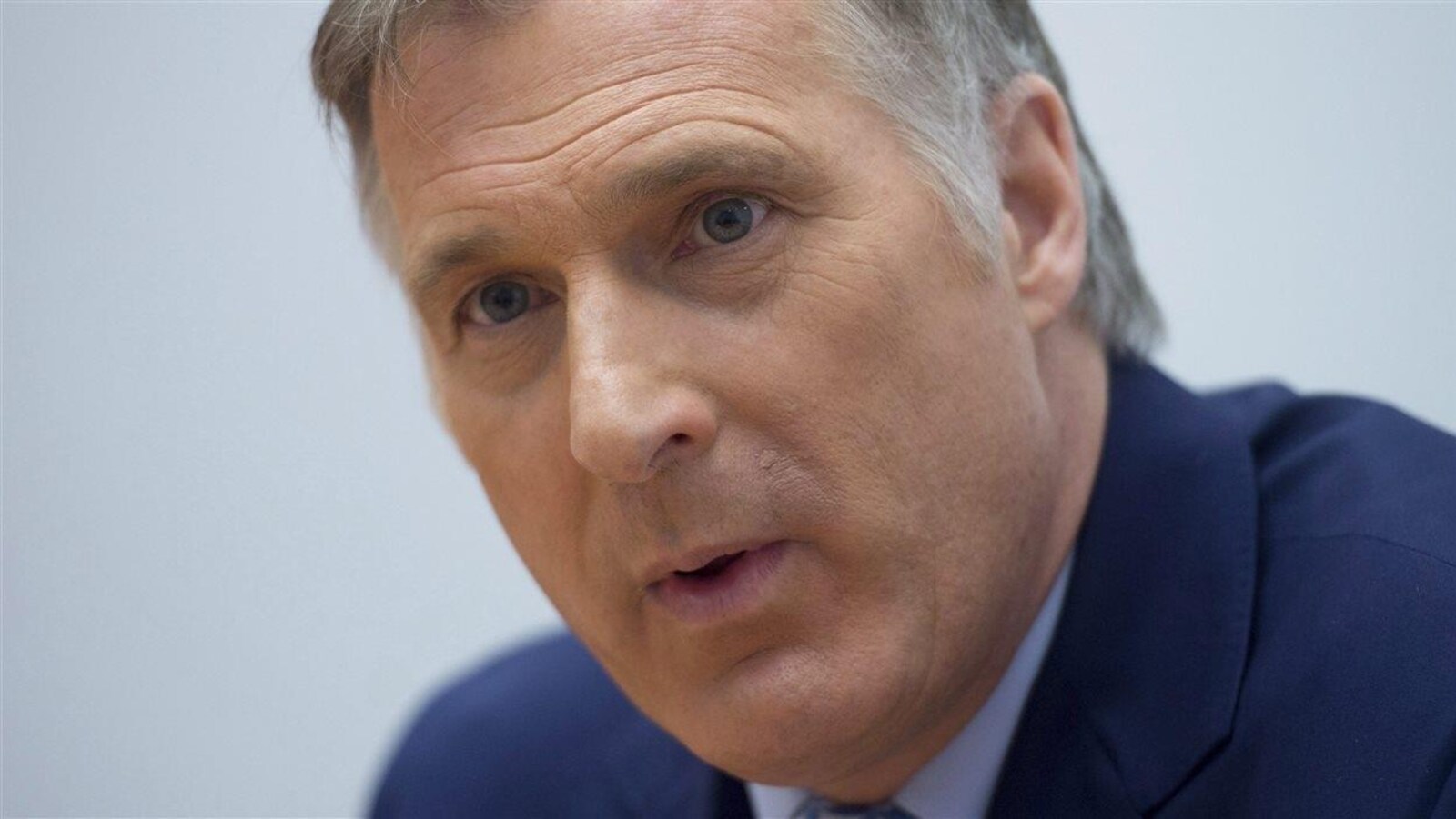 Le candidat à la direction du Parti conservateur du Canada Maxime Bernier.