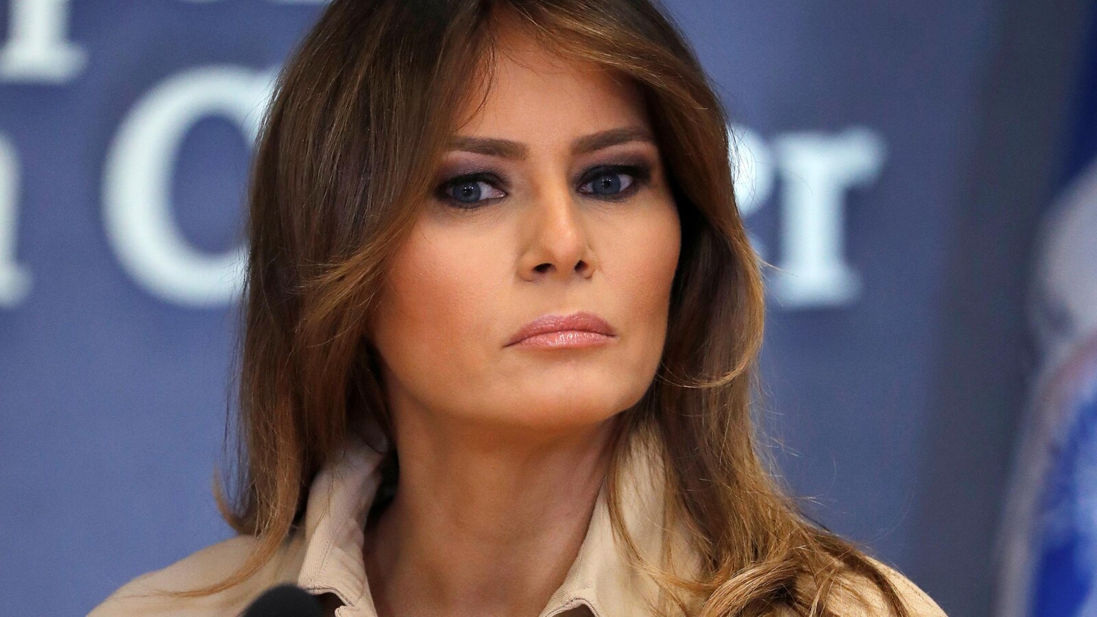 La première dame américaine Melania Trump