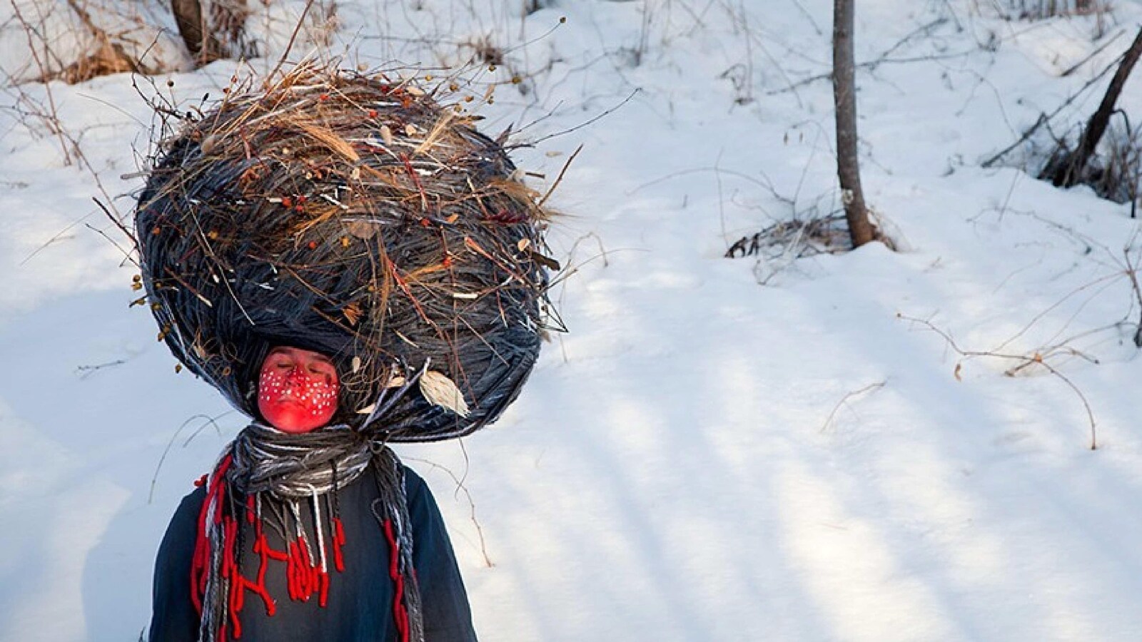 Meryl McMaster, Dream Catcher de la série « Wanderings », 2015, épreuve à développement chromogène.