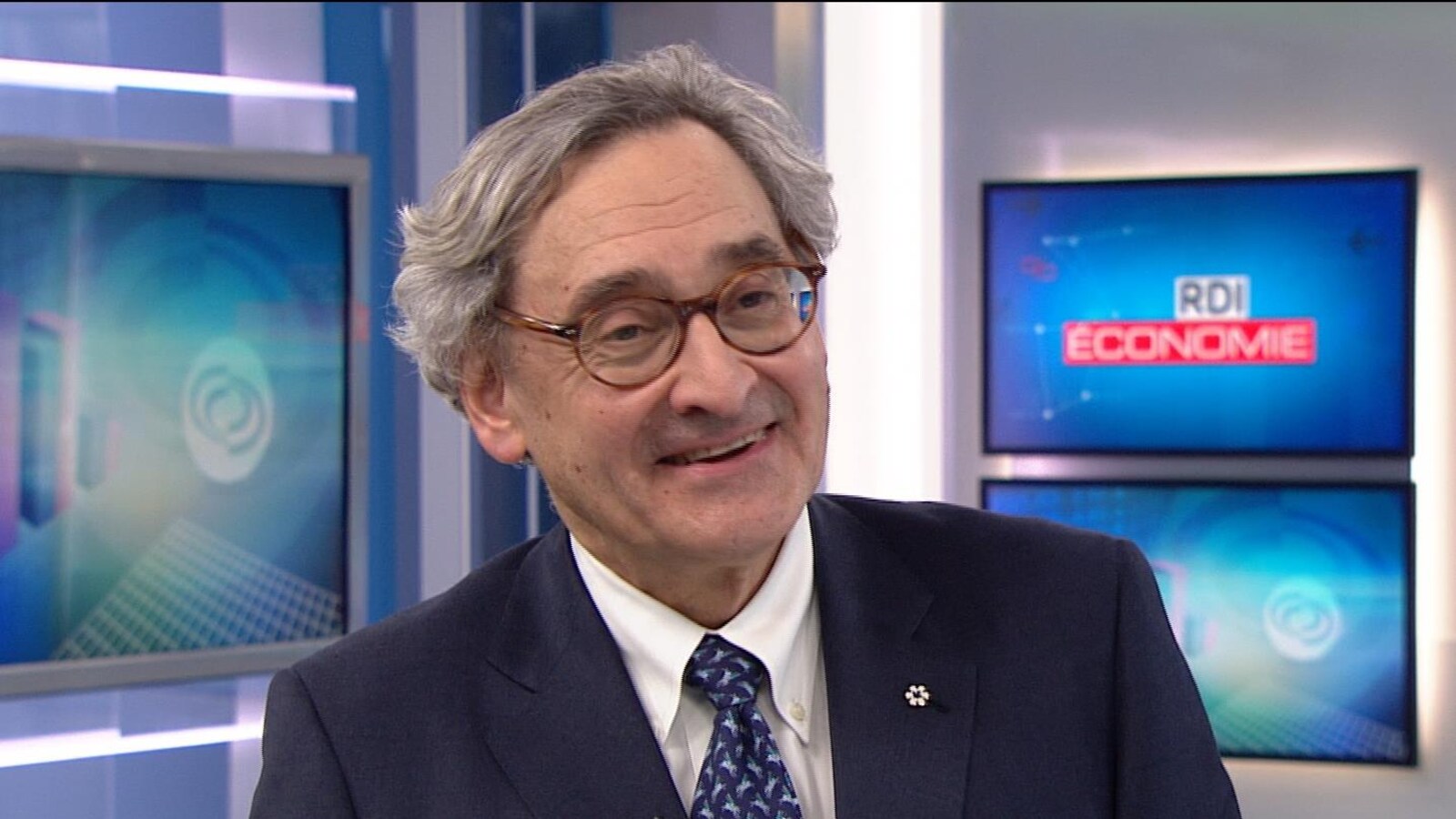 Michael Sabia, président et chef de la direction de la Caisse de dépôt et placement du Québec, en entrevue à RDI Économie le 21 février 2018.