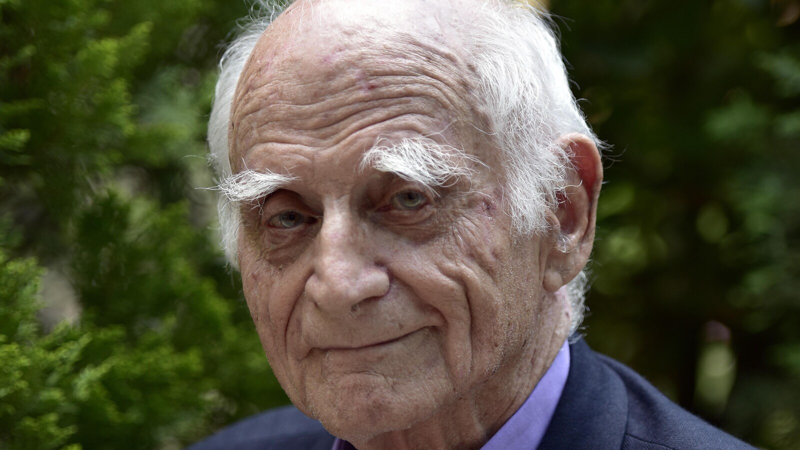 Le philosophe français Michel Serres, à Madrid en 2016.