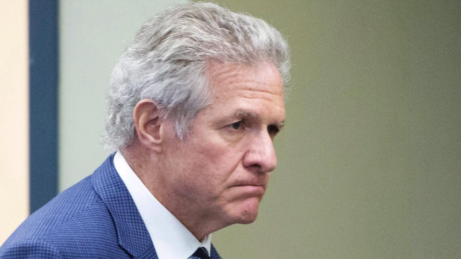 L'homme d'affaires Tony Accurso lors de son procès à Laval, le lundi 13 novembre 2017.