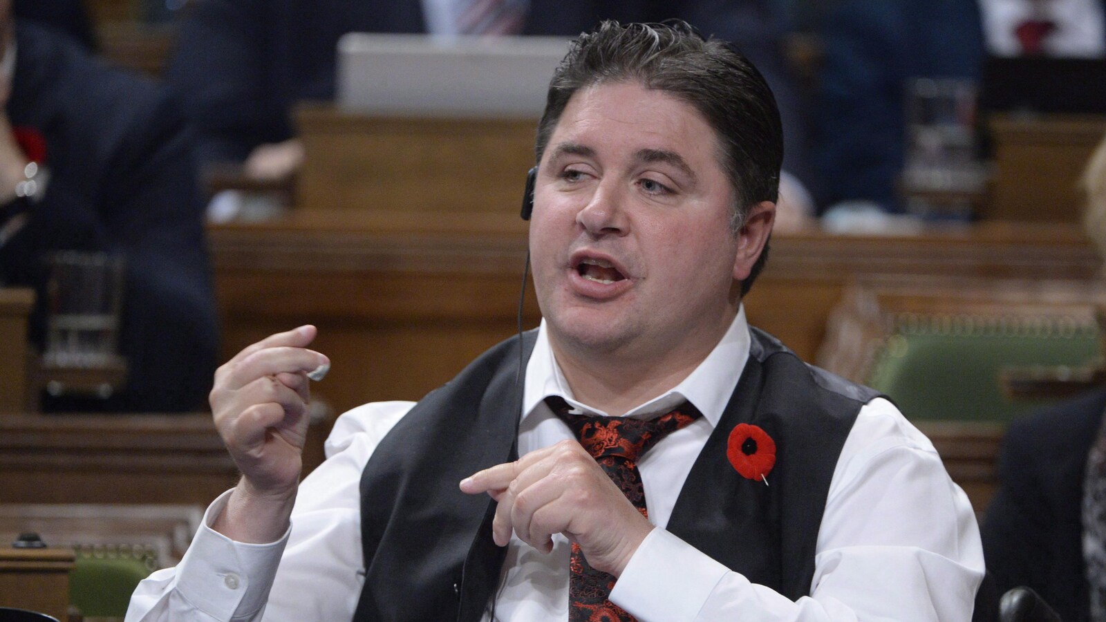 Le ministre Kent Hehr lors d'une période de questions à la Chambre des communes