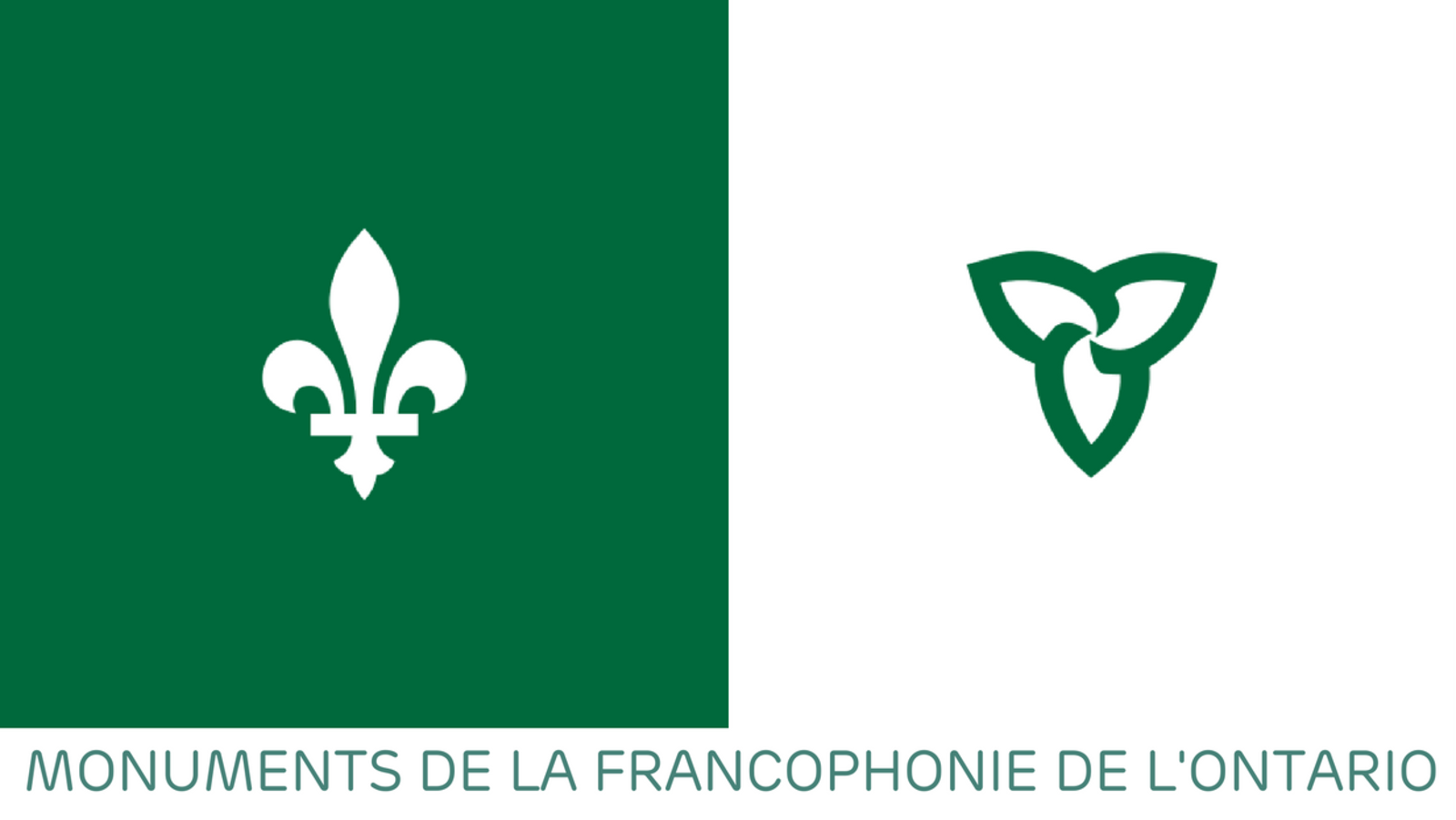 Drapeau franco-ontarien