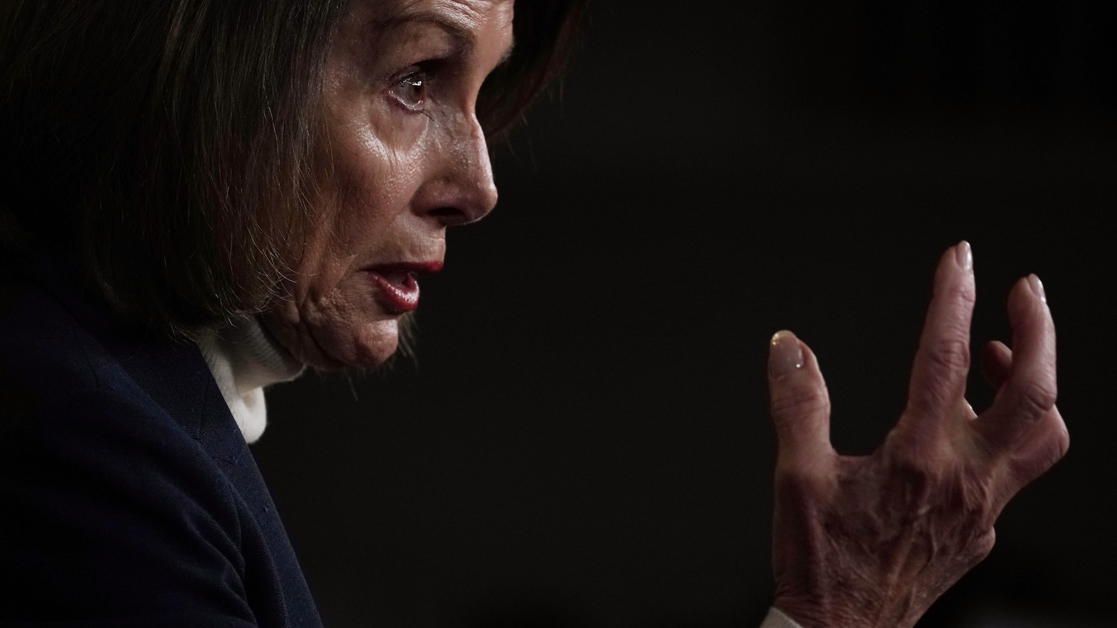 La présidente démocrate de la Chambre des représentants, Nancy Pelosi.