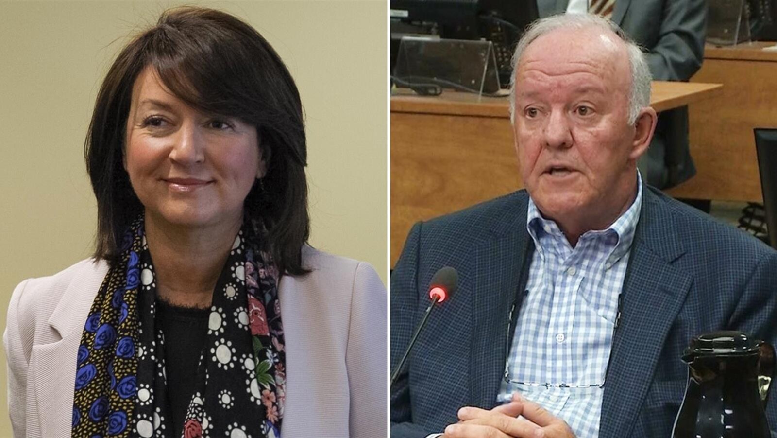 Nathalie Normandeau et Marc-Yvan Côté
