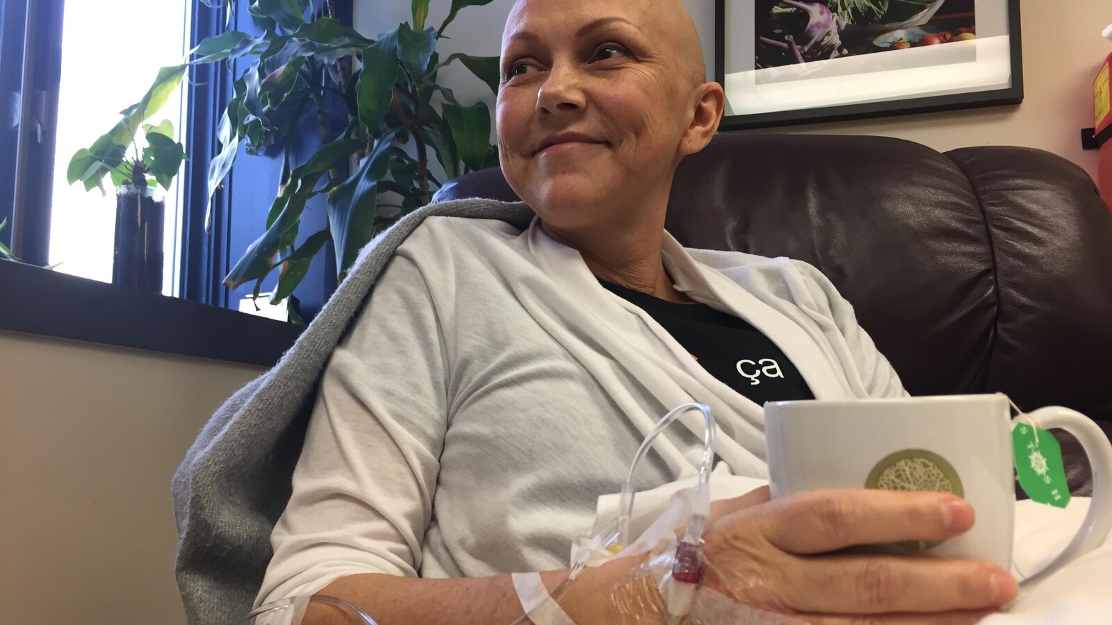 Nathalie Prud'homme recevait des injections de vitamine C à Ottawa.