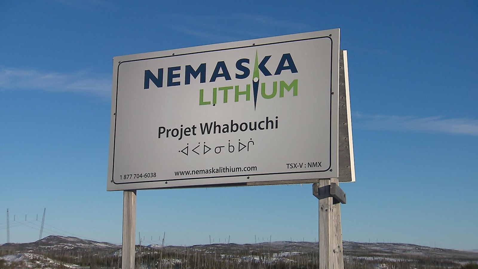 Le projet Whabouchi de Nemaska Lithium