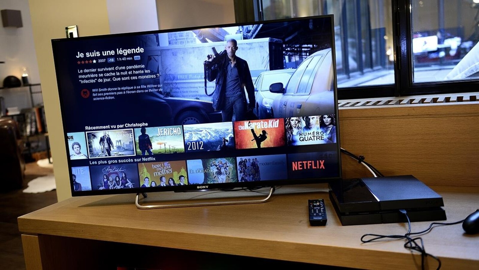 Le service de télévision en flux continu Netflix