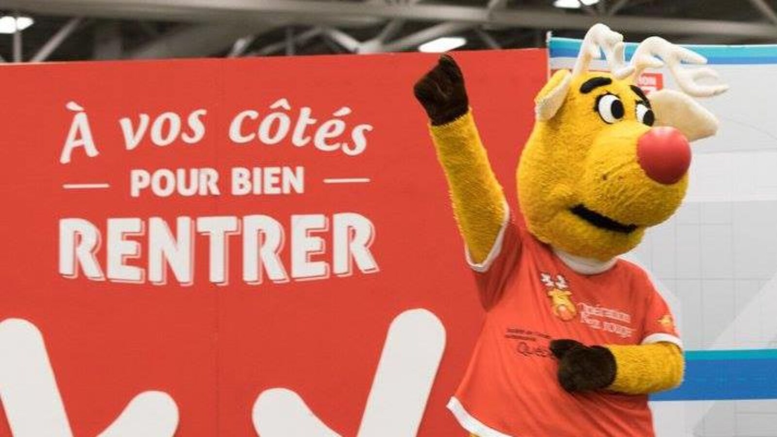La mascotte d'Opération Nez rouge