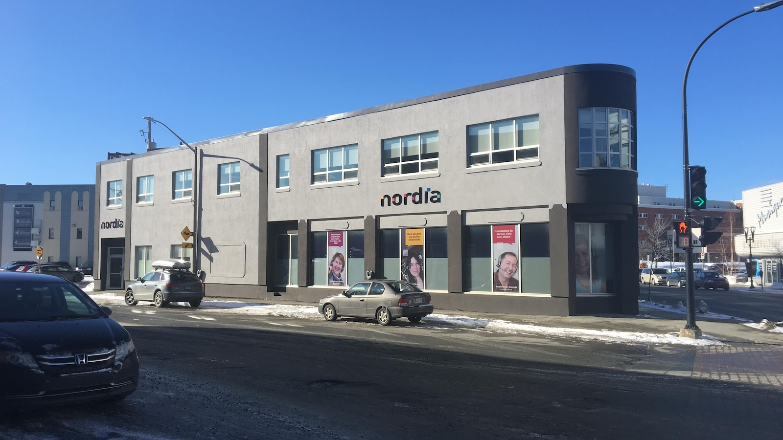 Le centre d'appels Nordia de Rouyn-Noranda.