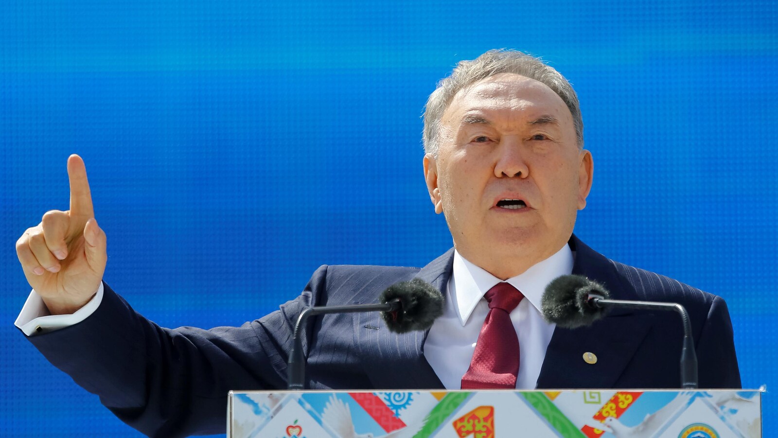 Noursoultan Nazarbaïev, président démissionnaire de la République du Kazakhstan