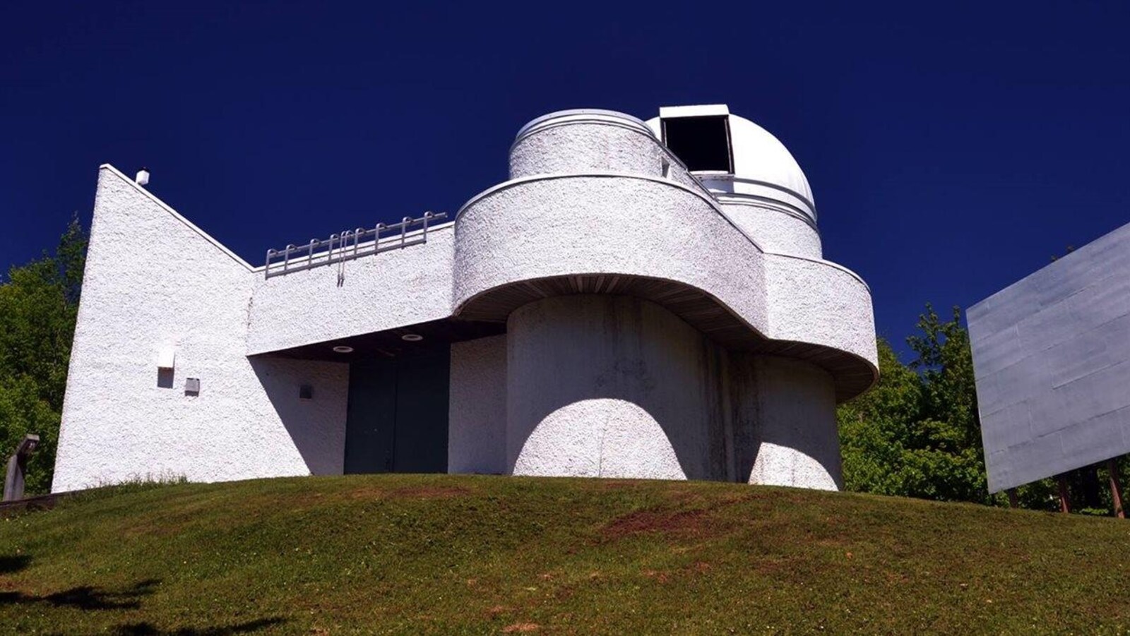 L'Observatoire du Cégep de Trois-Rivières à Champlain.