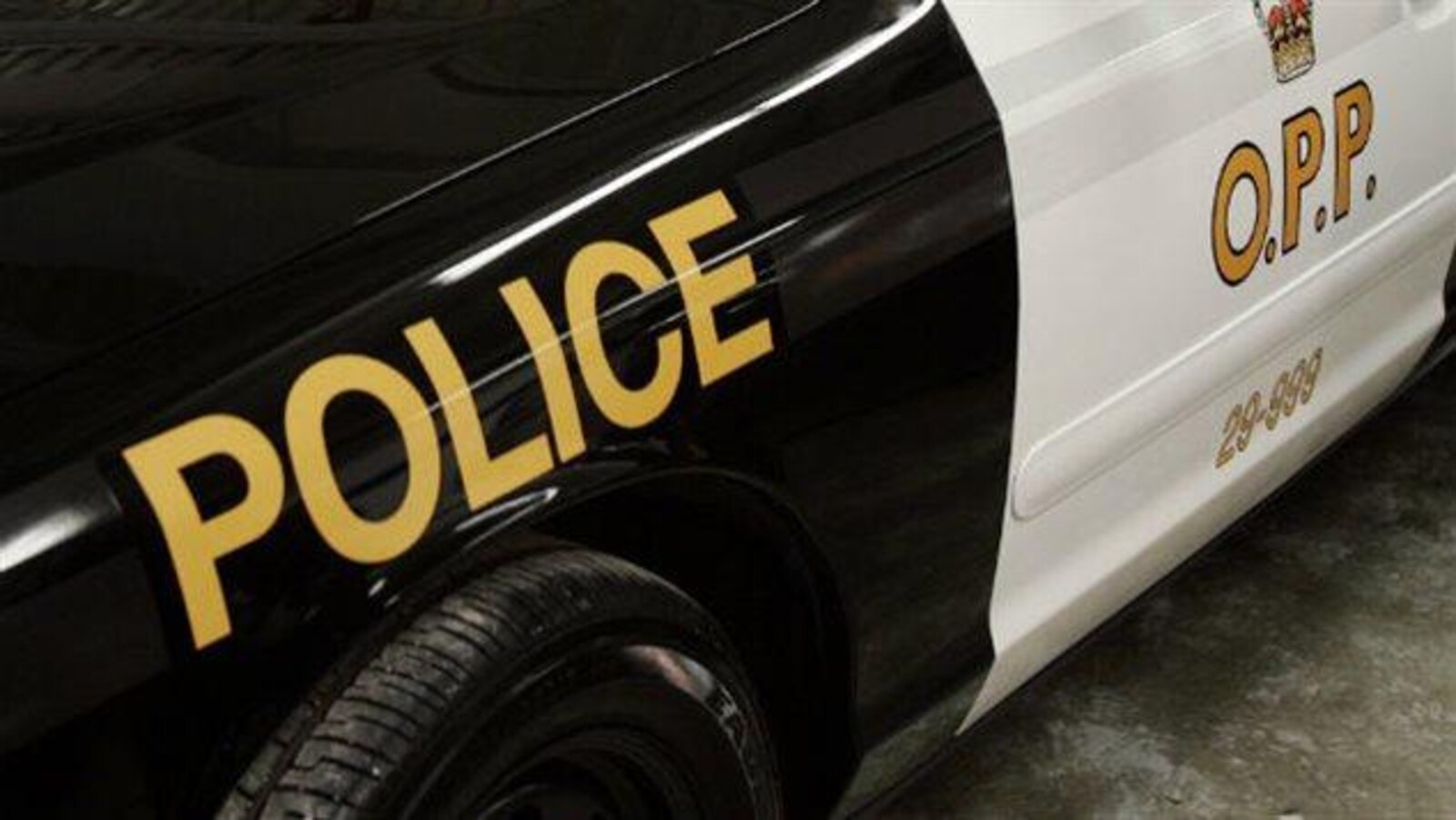 une voiture de la Police provinciale de l'Ontario