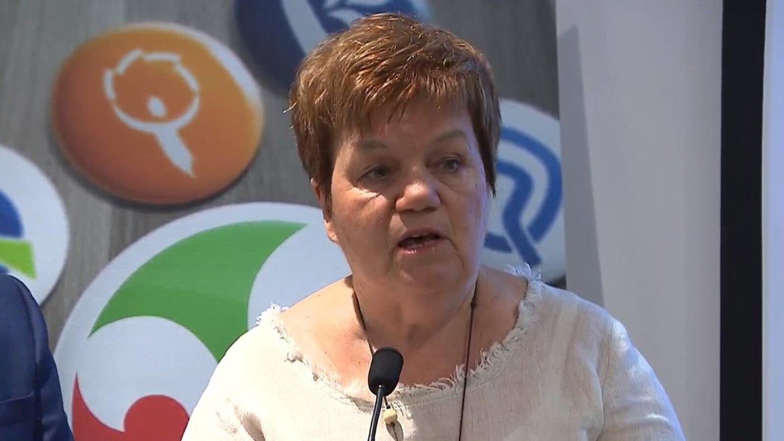Claudette Carbonneau, présidente du groupe OUI-Québec