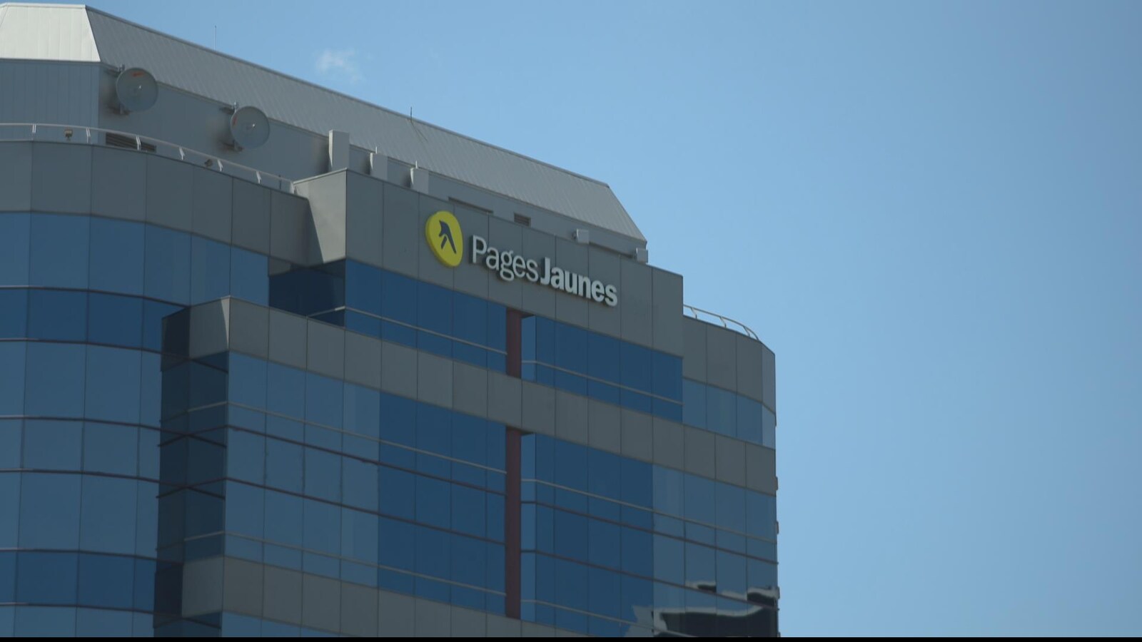 L'édifice de l'entreprise Pages Jaunes