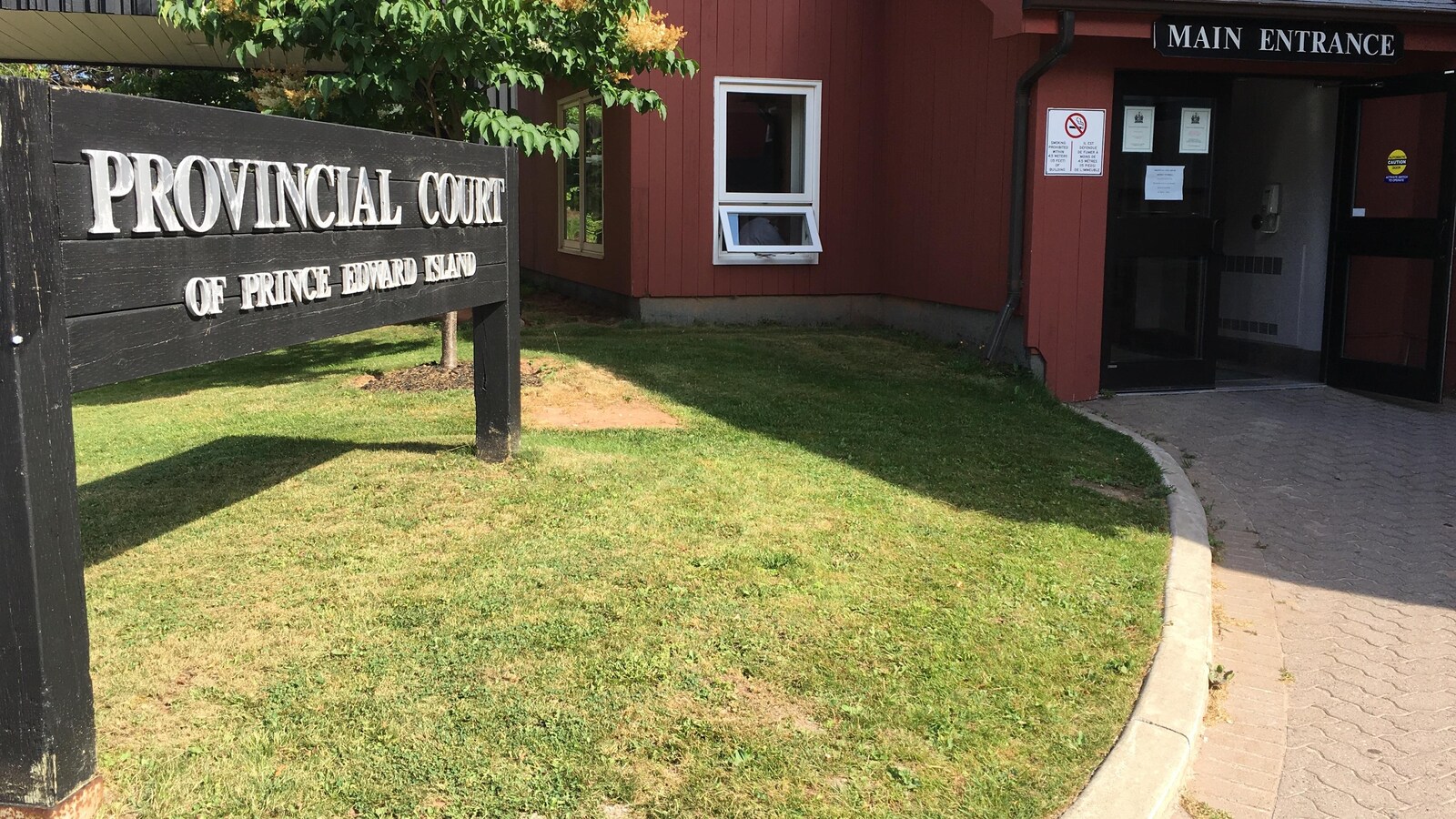La Cour provinciale de l'Île-du-Prince-Édouard, à Charlottetown.