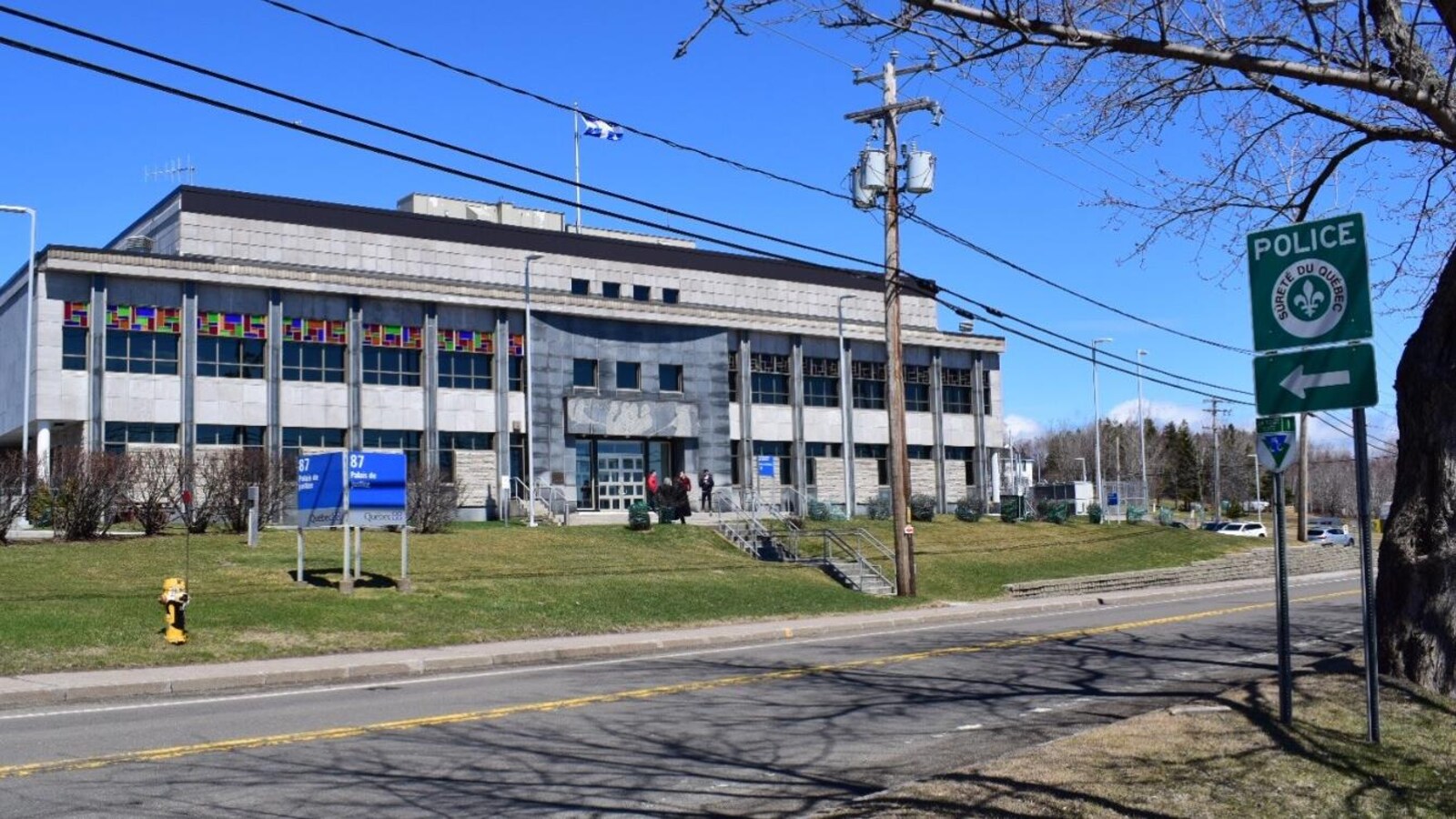 Le palais de justice de New Carlisle