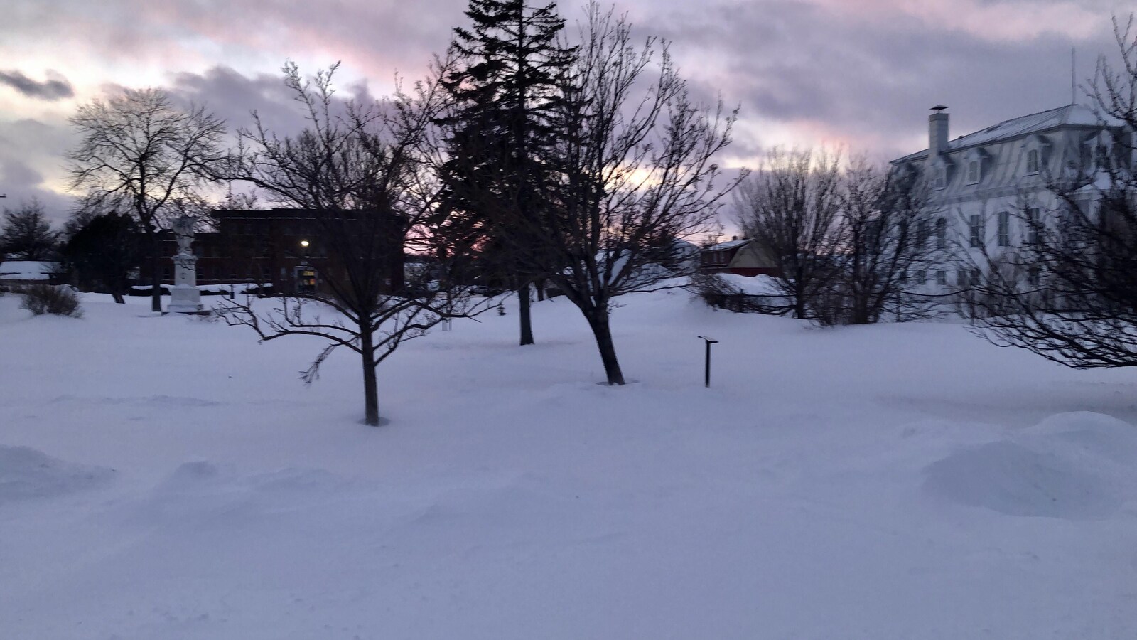 Parc du presbytère à Matane