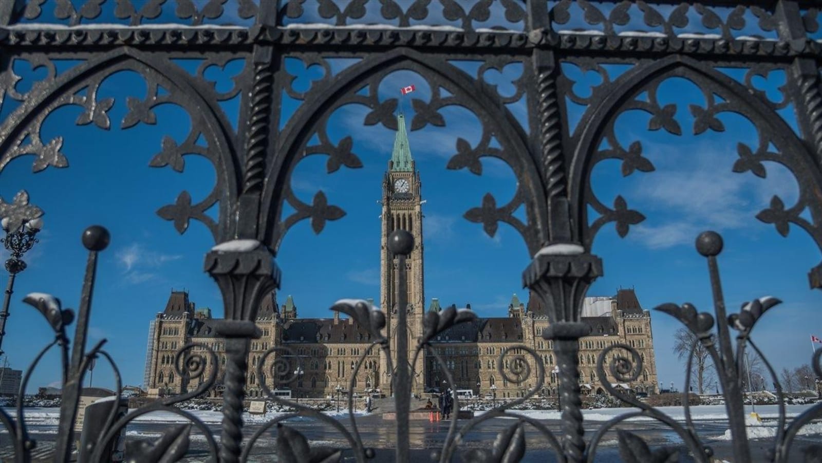 La colline du Parlement à Ottawa