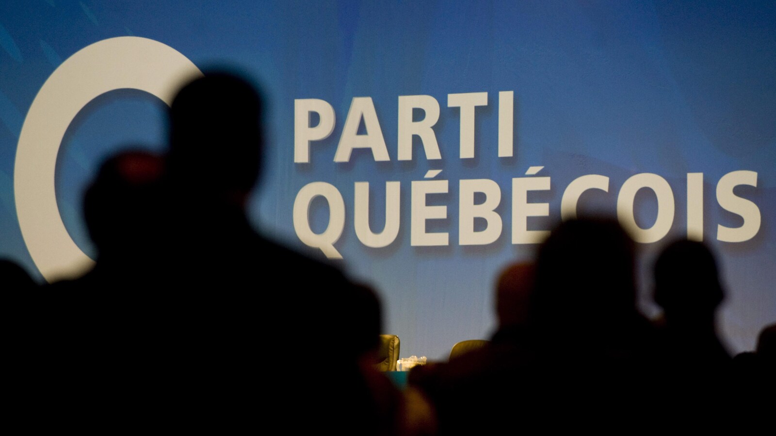 Une foule de partisans du Parti québécois, en avril 2011 (archives)