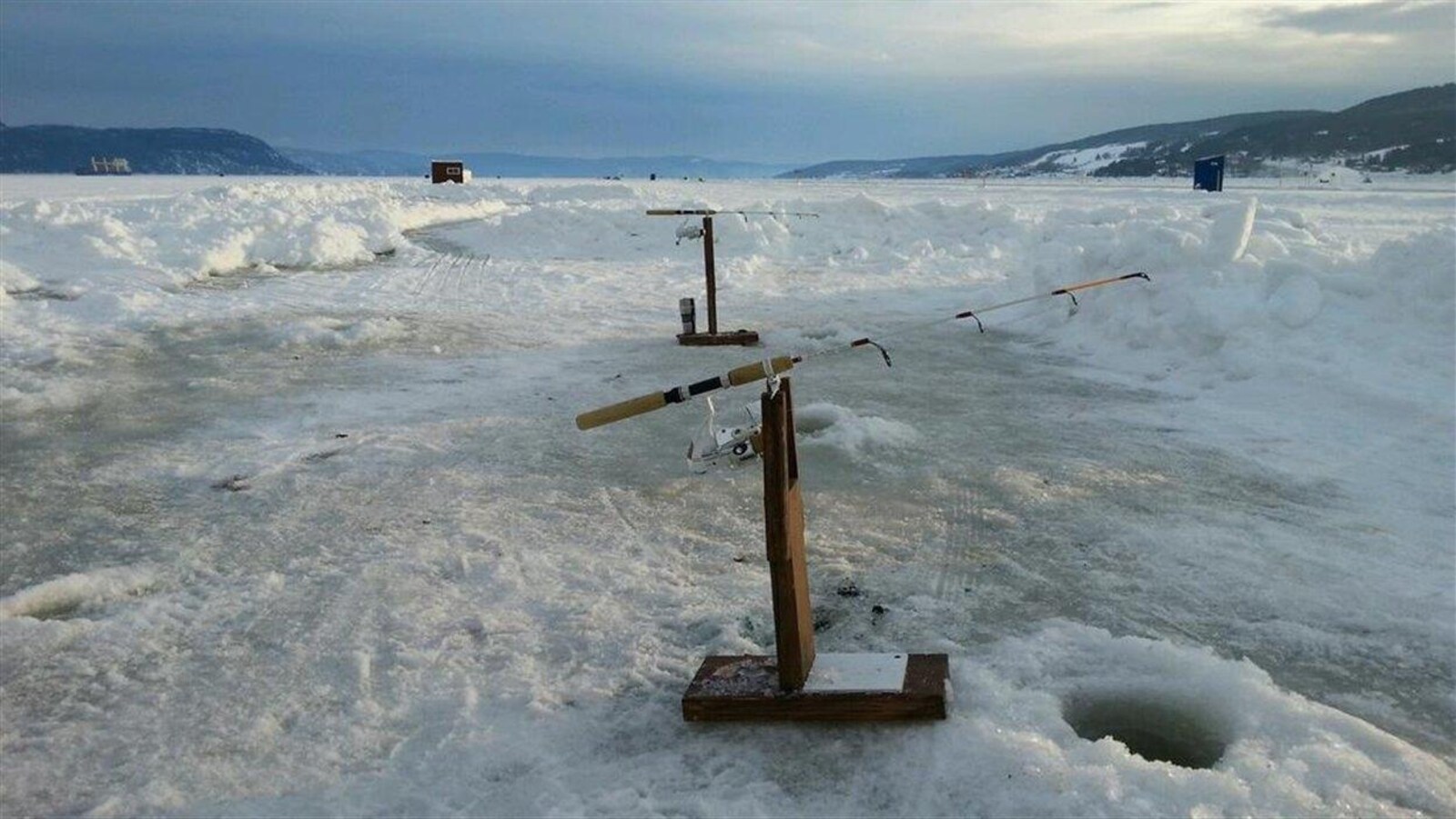 Pêche blanche