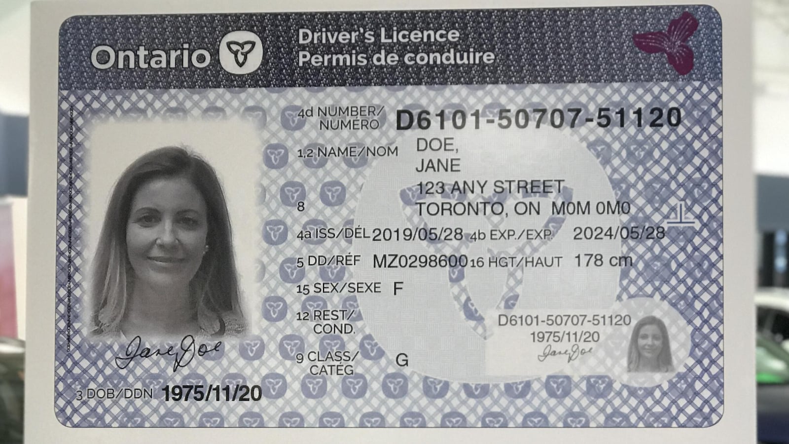 Un permis de conduire