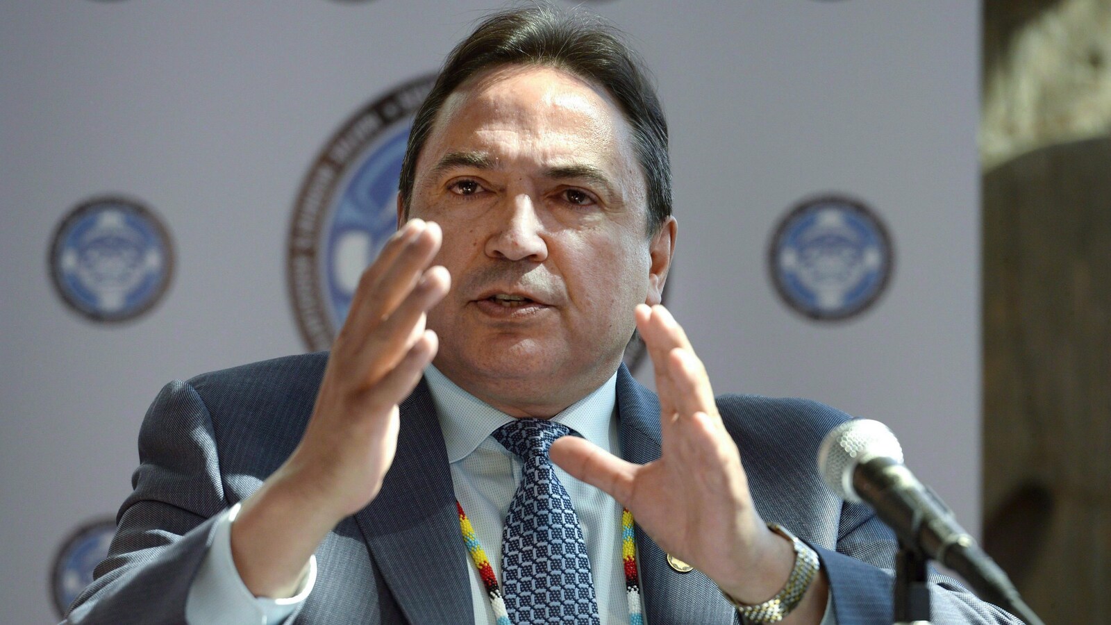 Le chef de l'Assemblée des Premières Nations, Perry Bellegarde