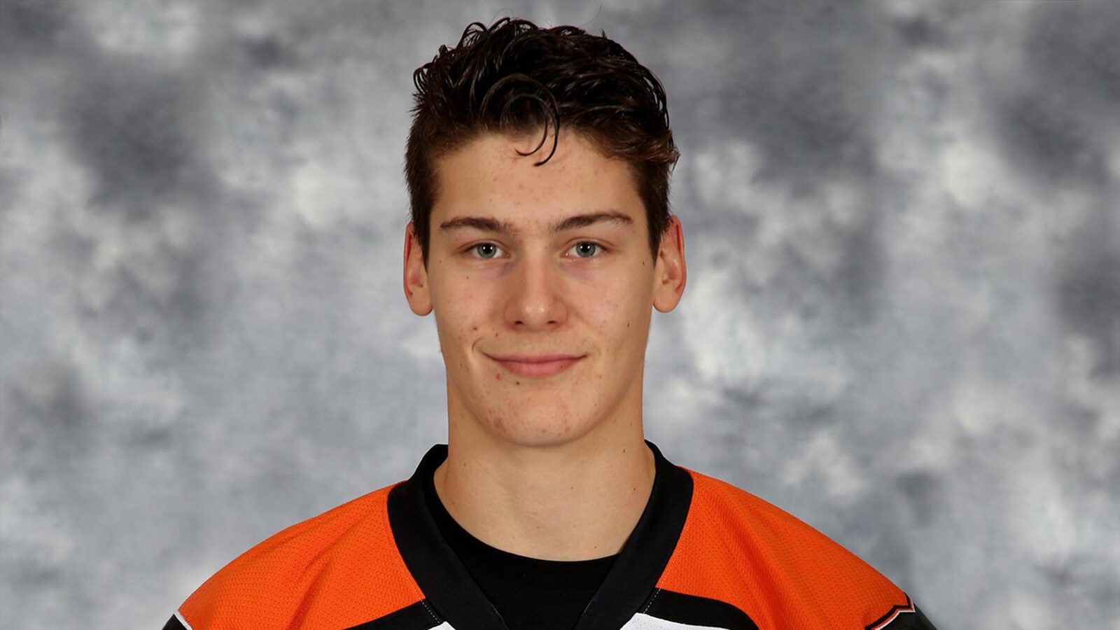 Le hockeyeur Philippe Myers dans son uniforme des Lehigh Valley Phantoms