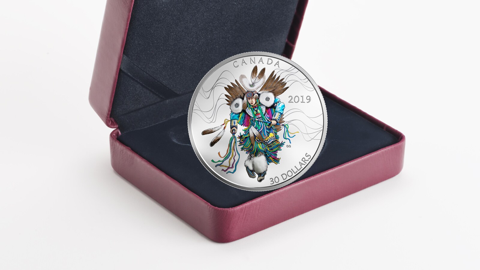 Une nouvelle pièce de collection en argent met en vedette un danseur de pow-wow.
