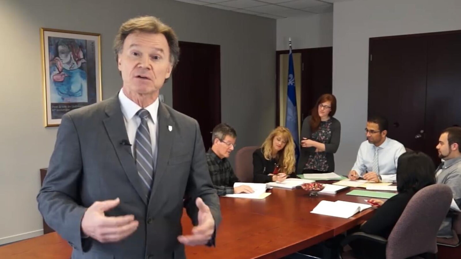Le directeur général des élections du Québec, Pierre Reid.