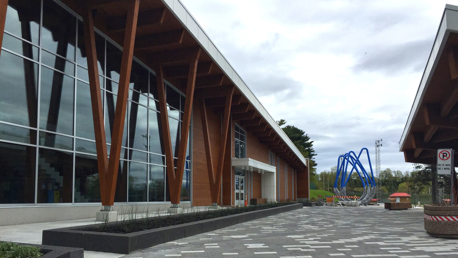 Le centre multifonctionnel de la ville de Beaupré