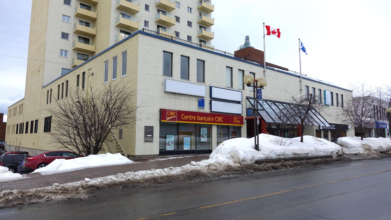La Place Saint-Laurent, à Rimouski