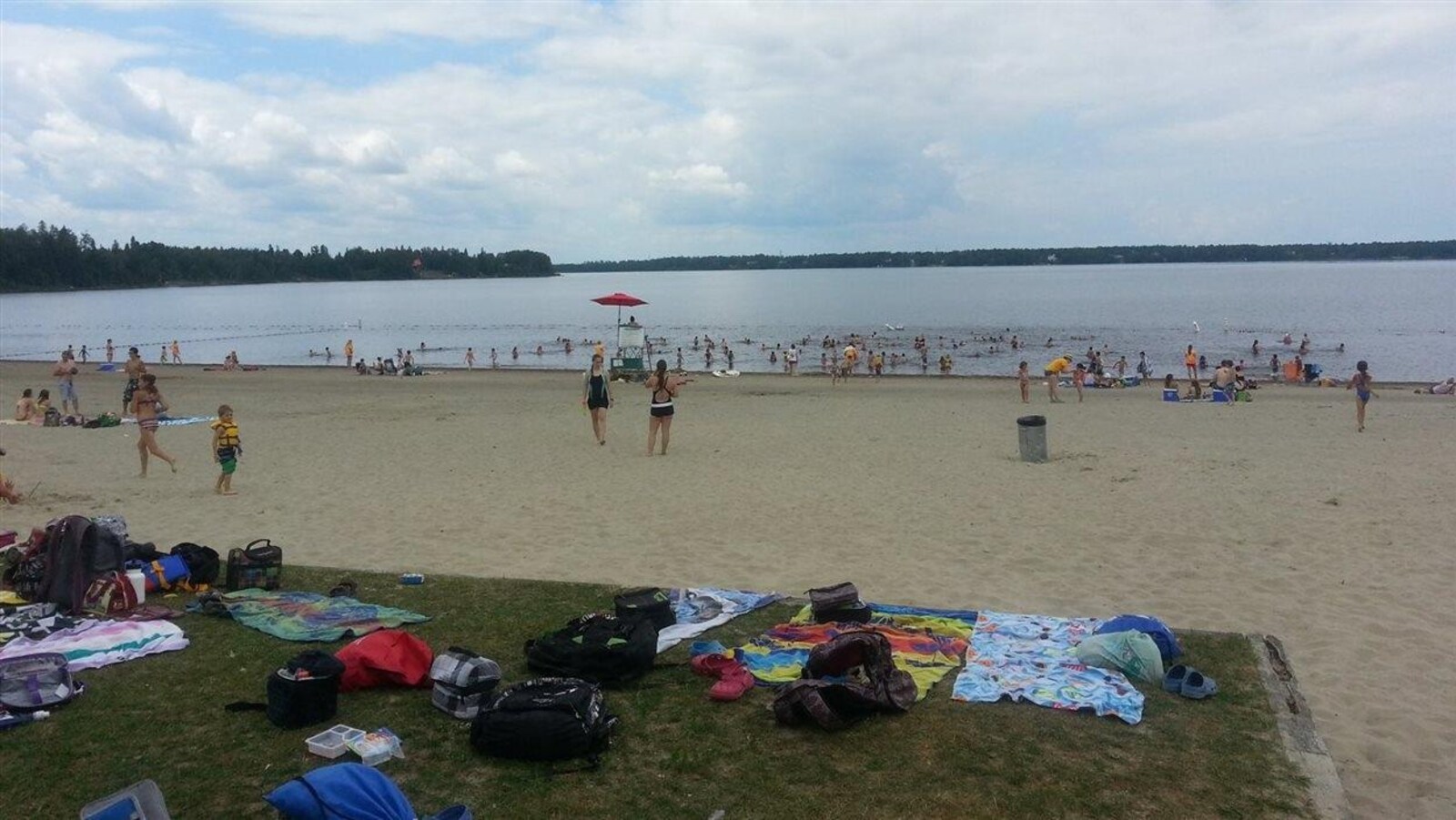 La plage municipale Rotary de Val-d'Or