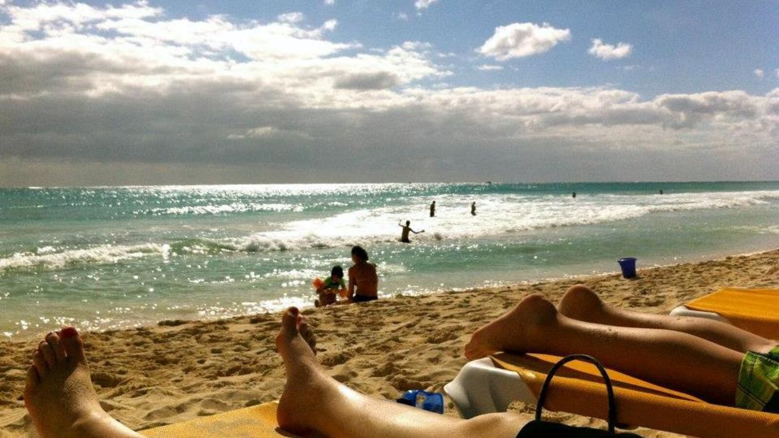 Plage de Riviera Maya, au Mexique
