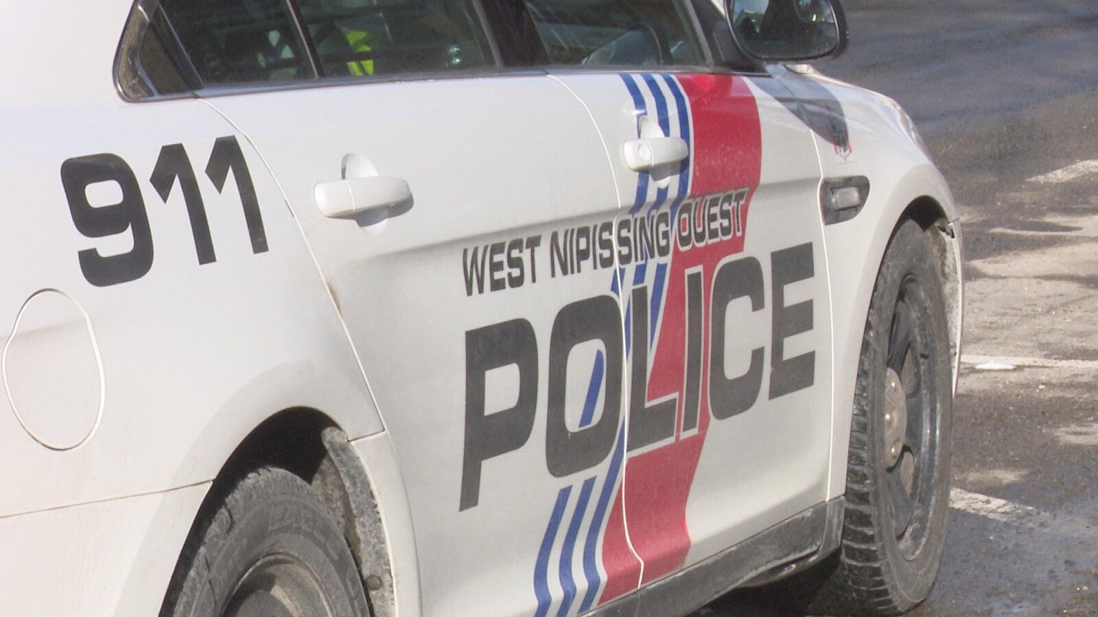 Un véhicule de la police de Nipissing Ouest