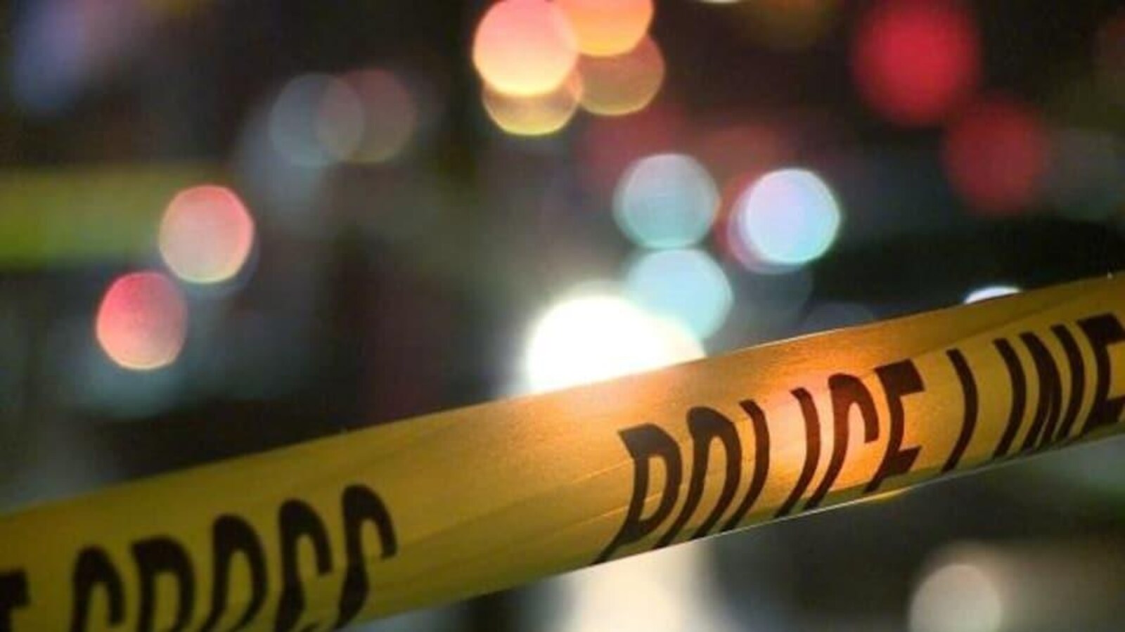 Une périmètre de sécurité érigé par la police