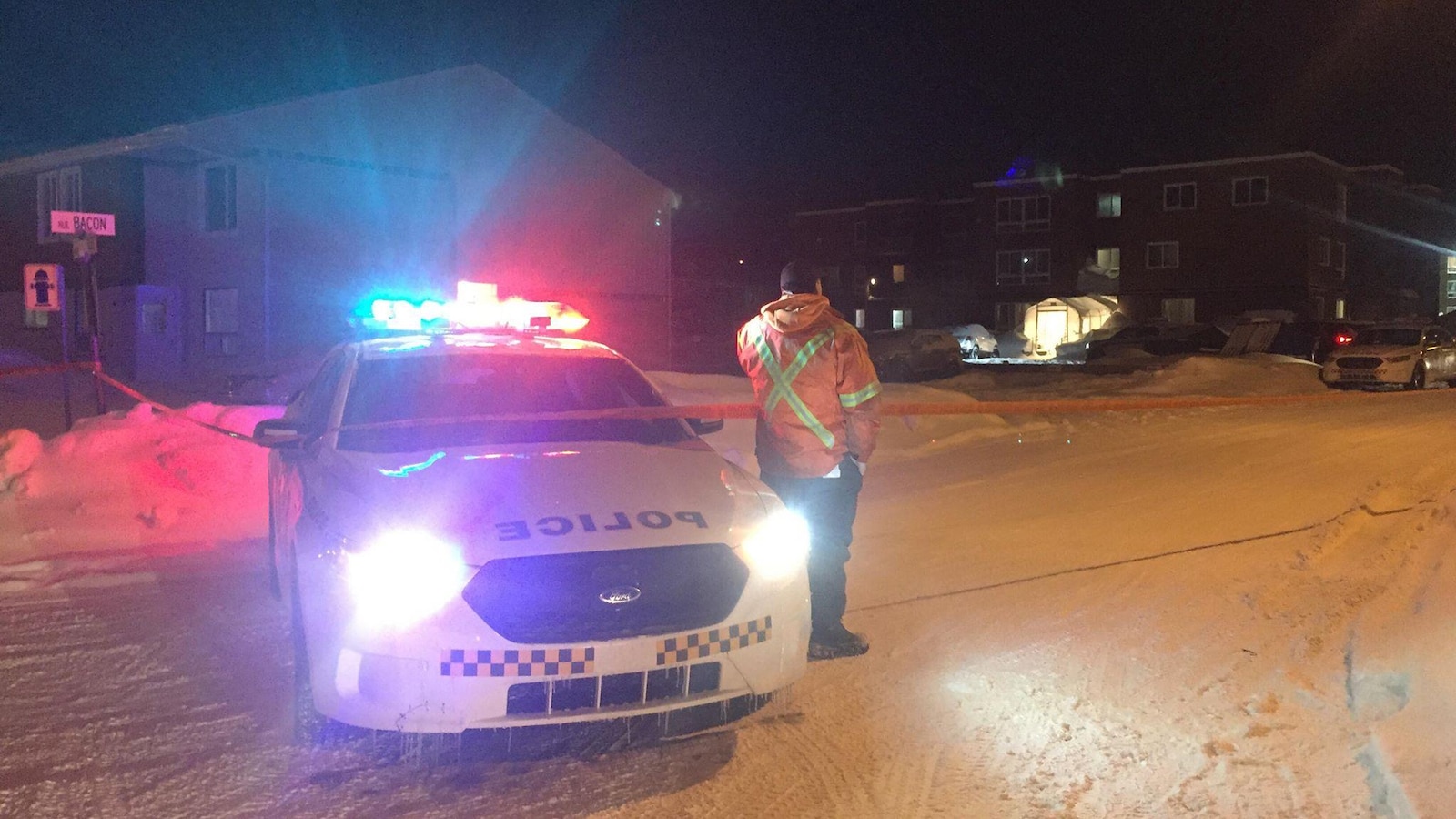 Une opération policière à Port-Cartier