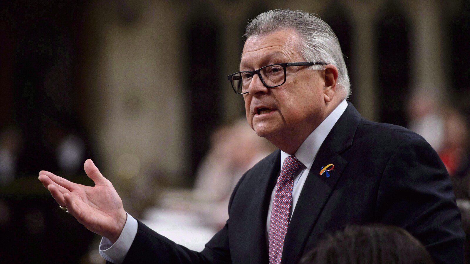 Le ministre Ralph Goodale à la chambre des Communes.