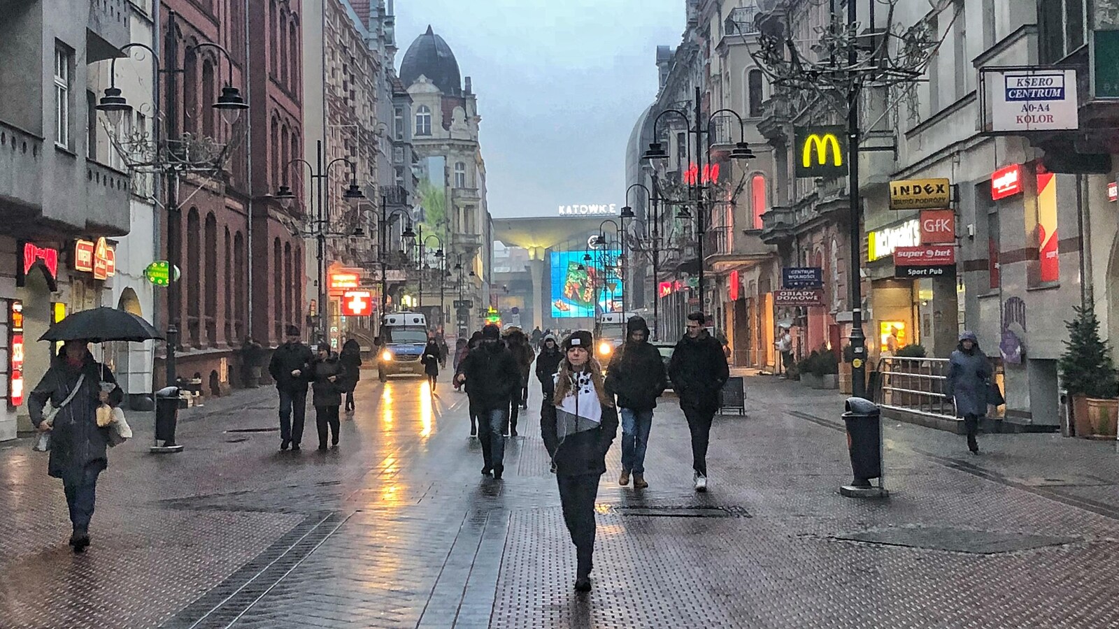Des rues de Katowice.