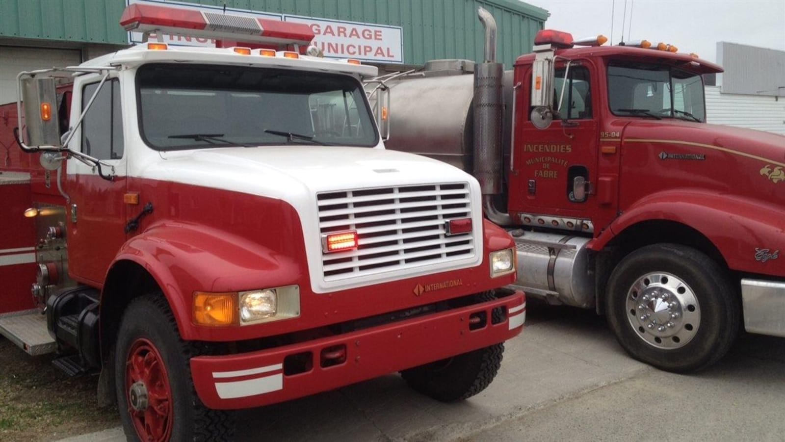 Service des incendies de Fabre, au Témiscamingue