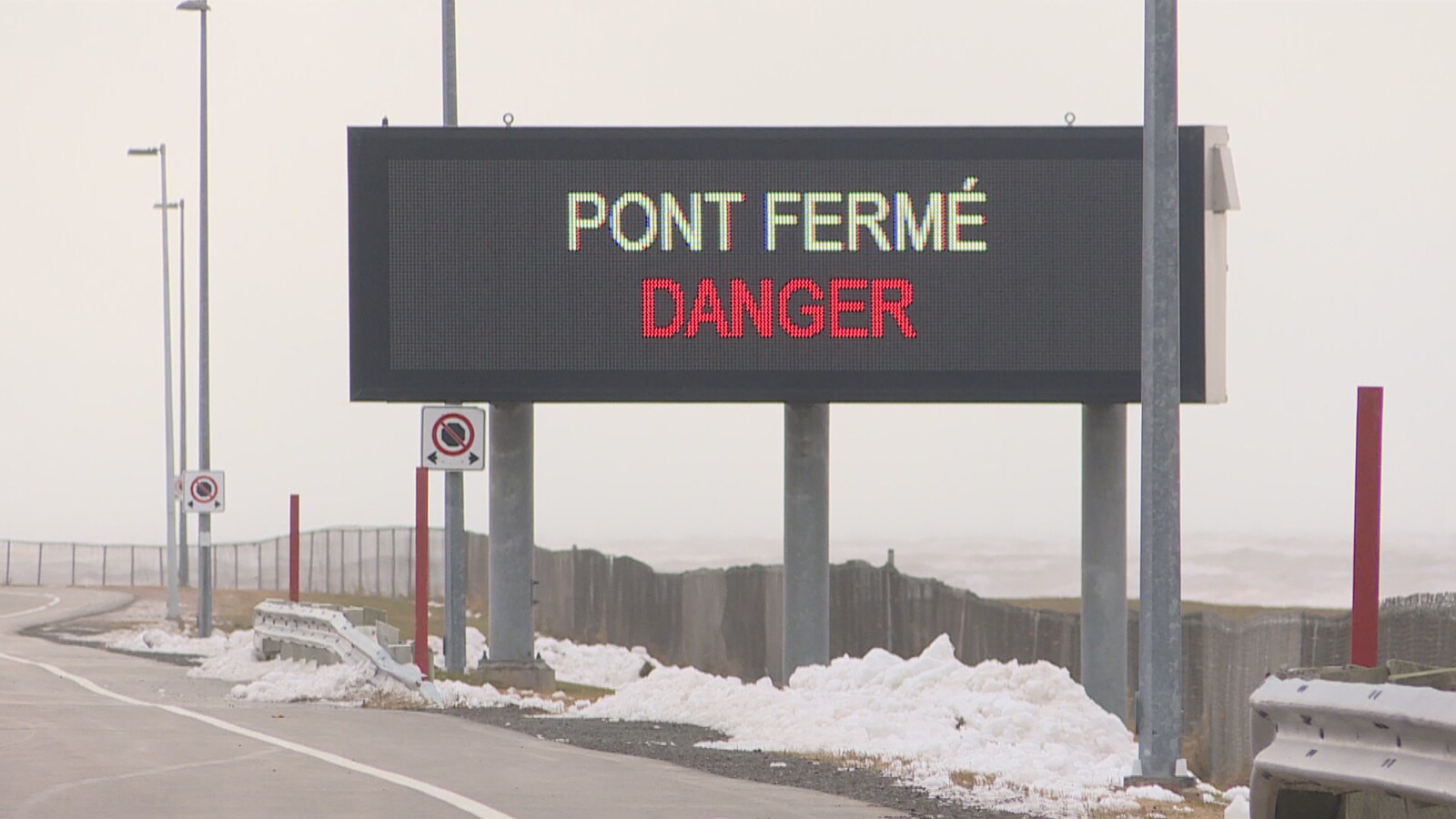Pont de la confédération fermeture
